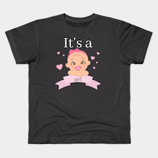 It's a girl Kids T-Shirt